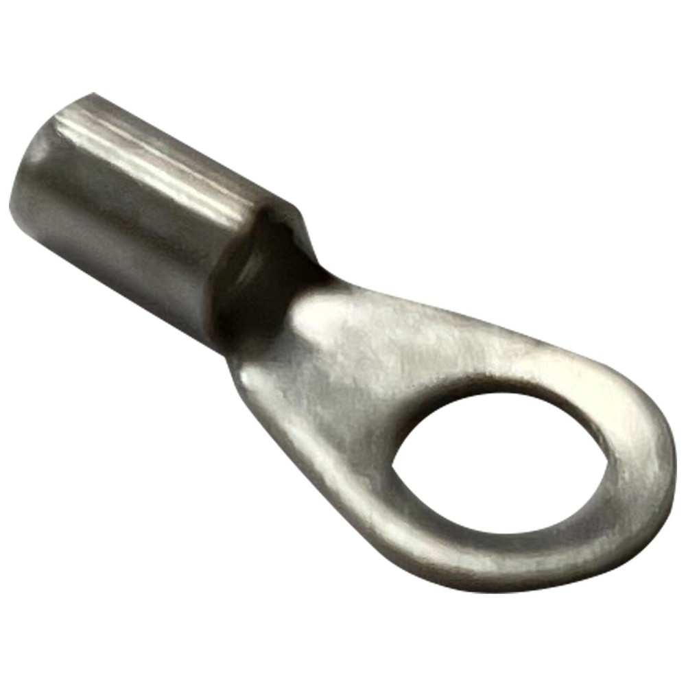 (100) Non-Insulated 16-14 Gauge #10 Ring Terminal Uninsulated Wire Connector USA