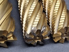 US MADE! 2″ Cobalt & HS End Mill Lot Square Roughing Corner Radius Machinist