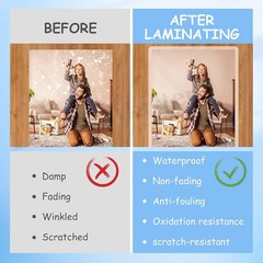 1000 Sheets 5 Mil Clear Thermal Laminating Pouches Letter 9″x11.5″ for Laminator