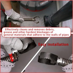 52817 T-231 2-1/2″ C Cutter Drain Cleaner Tools for Ridgid K-40 K-45 K-50 K-3800