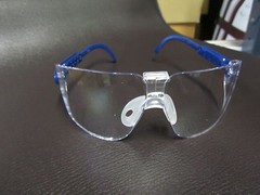 12 pairs AEARO 15158 Med LEXA Glasses Blue Temples Clear Lens impact eyewear