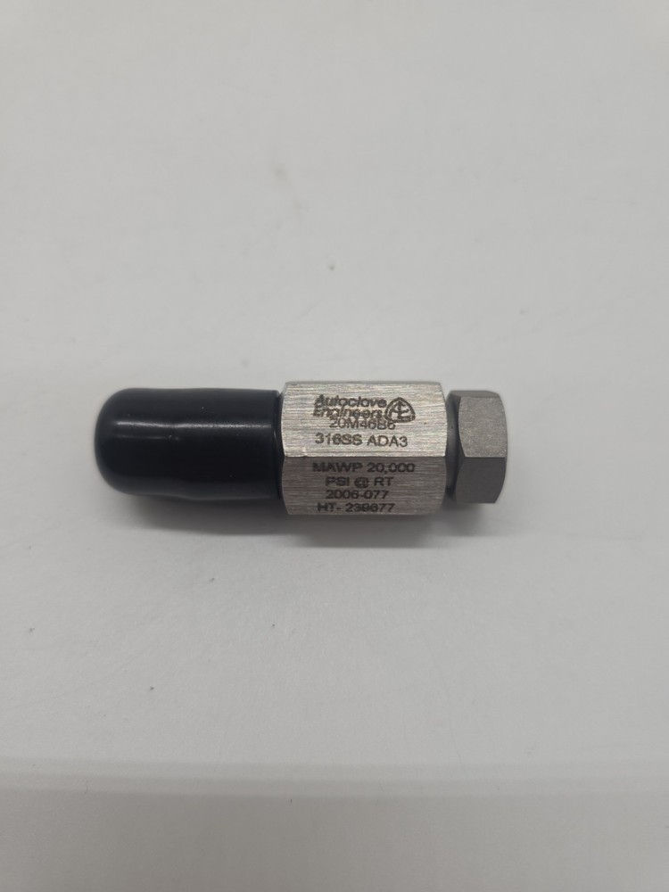 Parker 20M46B6 Autoclave Engineers SS316 ADA3