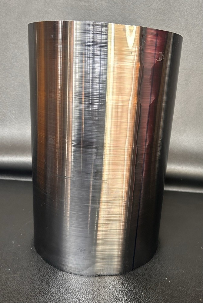 Silicon Si Crystal Ingot Wafer Material 23lbs 14oz 9 1/2”Tall x 6 1/4” diameter