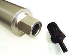 Core Drill Bit Adapter: 1-1/4” – 7 Threaded Male to 1/2” Shank