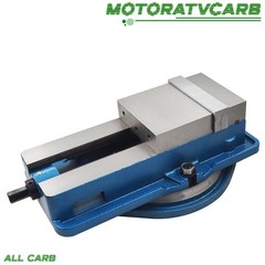 ALL-CARB 6″ ×7.5″ Lockdown CNC Milling Machine Bench Vise W. 360° Swiveling Base
