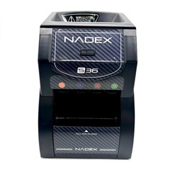 Nadex (NXTE-1895) Automatic Coin Sorter/Wrapper Machine Model S36 – Black