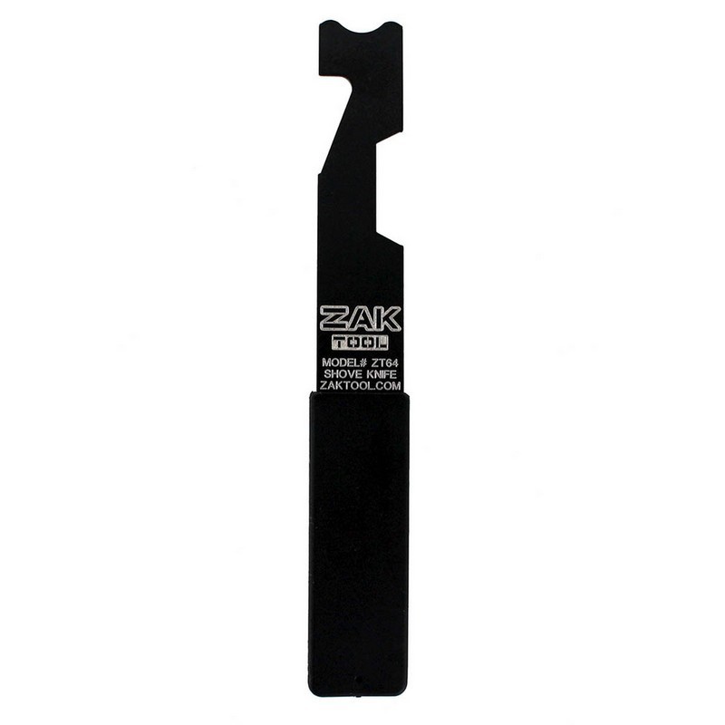 Zak Tool ZT64 Shove Knife 6″ Entry Tool Door Pick, Black