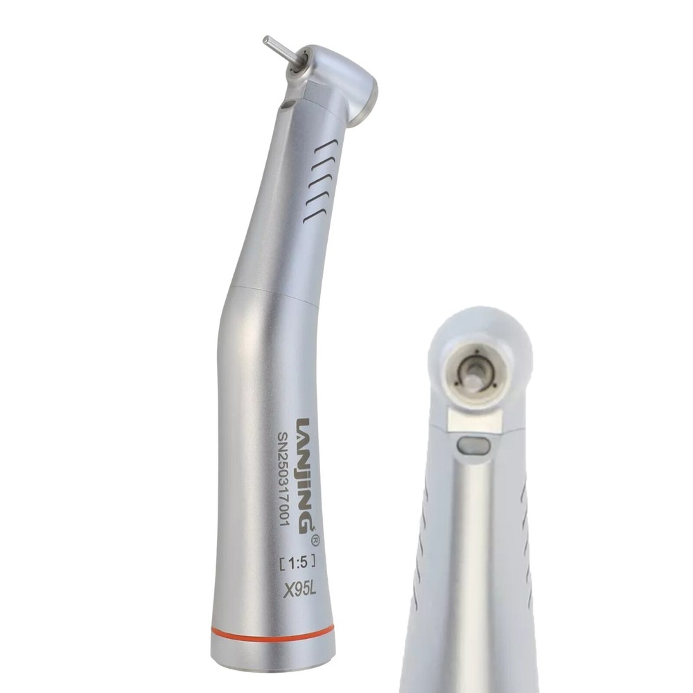 Dental Electric Handpiece 1:5 Increasing Contra Angle Fiber Optic KaVo LUX M25L