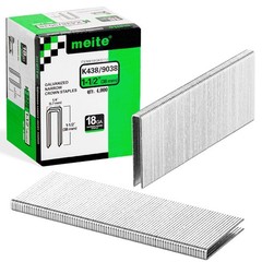 4,000-80,000 Counts 18 Gauge 1/4-Inch Narrow Crown Staples Galvanized Upholstery