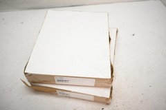 Blank White Adhesive Label Sheets 8.5 X 11 Inch Item 9401 Lot 2 Packs Total