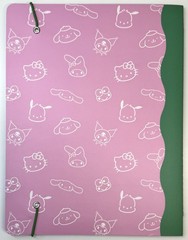 2026 – 2027 Sanrio HELLO KITTY 17 Months Monthly Planner Pink Green Size MEDIUM