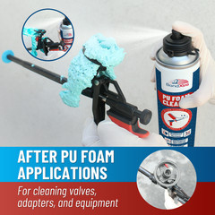 Spray Foam gun cleaner 6×16.9 fl. oz Insulation Polyurethane Sealant Remover