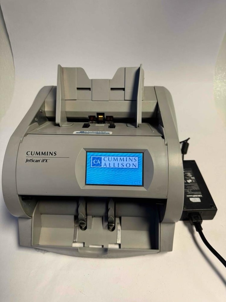 Cummins Allison JetScan iFX i100 Series Currency Cash Money Bill Counter