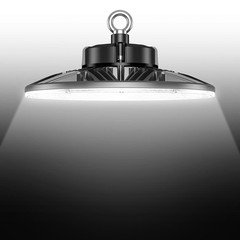 150W UFO LED High Bay Light Dimmable Commercial Warehouse Shop Light 5000K