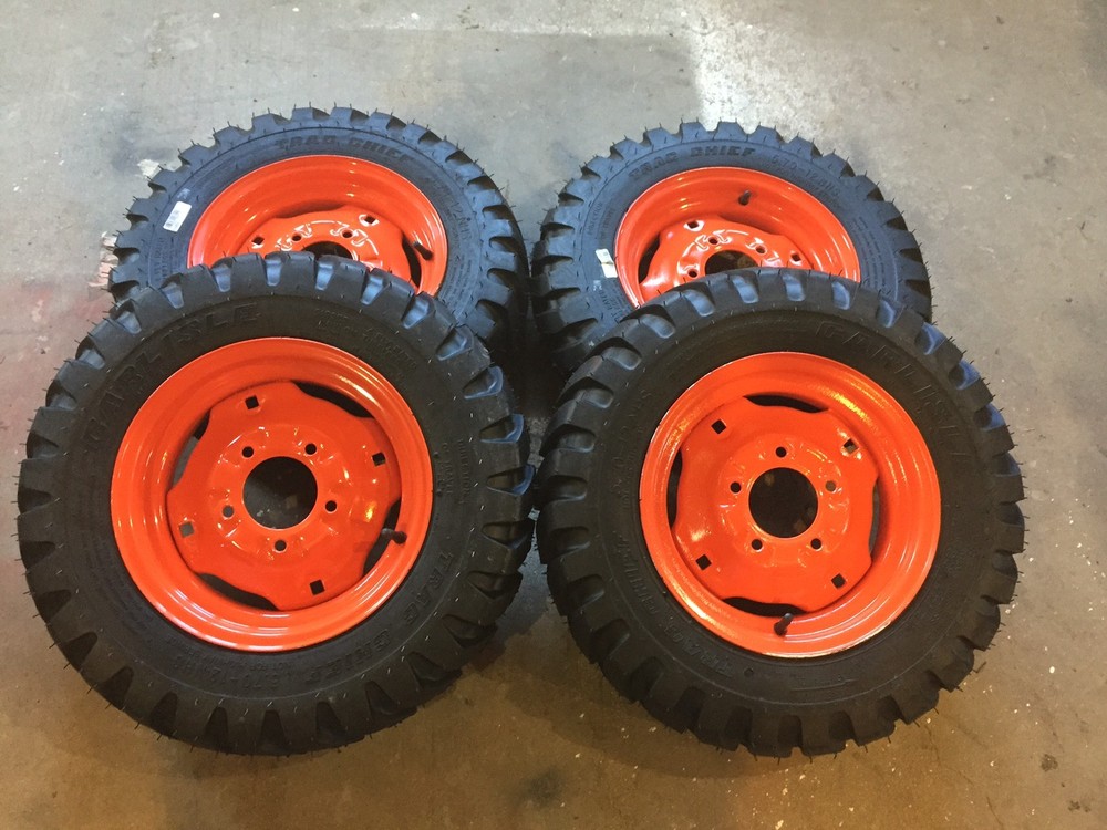 4-5.70-12 Carlisle Trac Chief Skid Steer Tires/wheels for Bobcat 440,453,463,S70