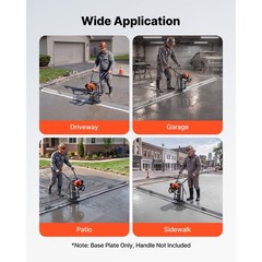 Uimoso 14 ft Aluminum Alloy Concrete Screed Blade for Leveling Surfaces