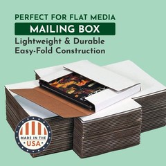 Small Business Packaging, Shipping Box 12.5″ x 12.5″ x 1″ Bulk | Cardboard, G…