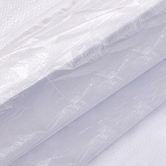 Heavy duty waterproof outdoor woven polypropylene bag,26 x 14″ /60 x 40″ (white)