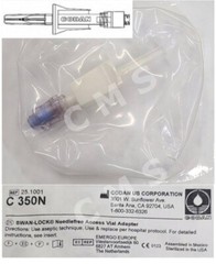 CODAN SWAN-LOCK Access Vial Adapter C-350N C350N 25.1001 Plastic Sterile -EA-