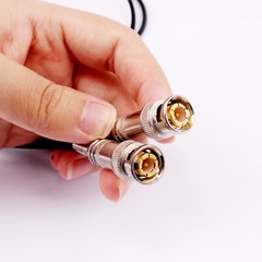 1 Set Kelvin Clip Tester Probe Lead Clip Cable With 4 BNC For LCR Meter Terminal