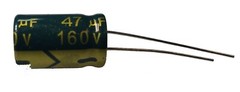 47uF 160V (10x) Electrolytic Capacitors 160V 47uF Volume 10x16mm