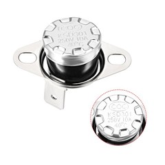 2 PCS 40°C/104°F 10A KSD301 Thermostat Temperature Switch Normally Open N.O
