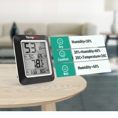 3PCS LCD Digital Indoor Hygrometer Thermometer Temperature Humidity Monitor