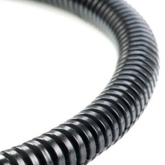 100 Ft. 1/4″ Split Wire Loom Conduit Polyethylene Tubing Black Color Sleeve Tube