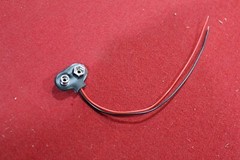15 X LOT 9 VOLT T BATTERY CAP CONNECTOR CLIP PLUG 6″ WIRE LEAD PART ADAPTER