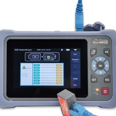 New OTDR 1310/1550nm 26/24dB 4.3 inches Touch Screen SM Optical Network Tester
