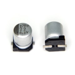 1µF–1000µF | 6.3V–50V SMD Electrolytic Capacitor Lot | 1206/1210 Sizes