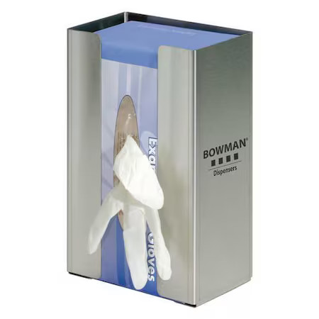 Bowman Dispensers Gs-073 Glove Dispenser, Stainless Steel, Holds (1) Box