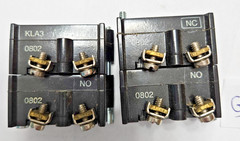 Cutler-Hammer E30KLA3 Contact Block 1 N.O. 1 N.C. Series A4 Lot of 2
