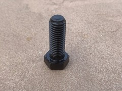 1 each OEM Servis Rhino Finish Mower Blade Bolt 00775026 Left Hand Thread (056)