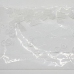 LATEX-FREE O RINGS BPA-Free Hemorrhoid Bands Clear Color 100-Pack