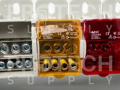 (Lot of 6) MK Electric UKK80 Unipolar Distribution Terminal Block with WARRANTY