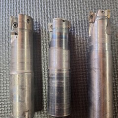 3 Used Endmills. Unsure Of Brand Or Size.