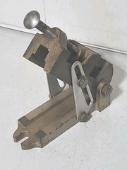 Vintage Craftsman 2.5″ Drill Press Angle Tilting Machinist Vise Made in USA