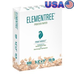 Eco-Friendly Printer Paper 500 Sheets Sustainable Unruled Multi-Purpose Office