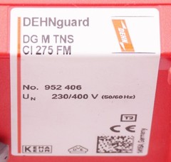 DEHNguard DG M TNS CI 275 FM 952 406 + DG MOD 275 952 010 -used-