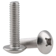 M5 -0.8 Metric 316 Stainless Steel Phillips Truss Head Machine Screws Bolts 18-8