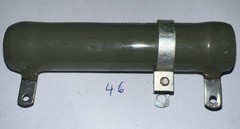 8500 Ohm 50 Watt Adjustable, Tubular Ceramic Power Resistor By TECH-OHM