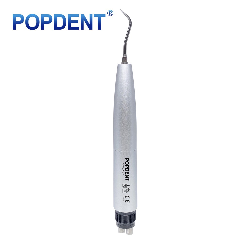 POPDENT Dental NSK Sonic S Style Hygienist Air Scaler Handpiece 2/4Hole +3 Tips