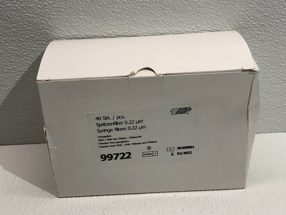 TPP Syringe-Filter 0.22um PES Membrane 99722