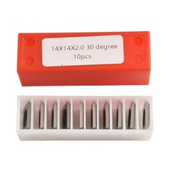 For Woodsman Essential Ten Piece Square Shaped Carbides For Your Lathe Use