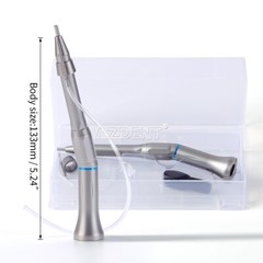 AZDENT Dental Surgical Surgery Operation 20° 1:1 Straight Contra Angle Handpiece