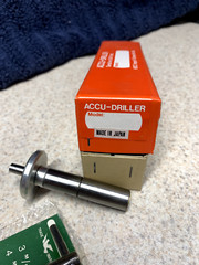 Machinist Sensitive Hand Feed 1/2″ Arbor and a Pigeon drill Chuck (NOS)