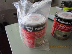 WELDWOOD 16 OUNCE CONTACT CEMENT ~ BEST PRICE !!! (SEE PHOTOS) BRAND NEW SEALED