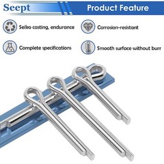 1mm 2mm 3mm 4mm – 10mm A2 Stainless Steel Split Pins Clevis / Cotter Pin DIN 94