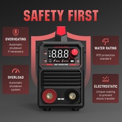 110/220V ARC Welder 205A IGBT DC Inverter MMA ARC Welding Machine